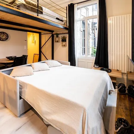 Le Chateau Senard, Studio Cosy 23 M2 Au Calme Proche Gare - 3 Min Ruan Exterior foto