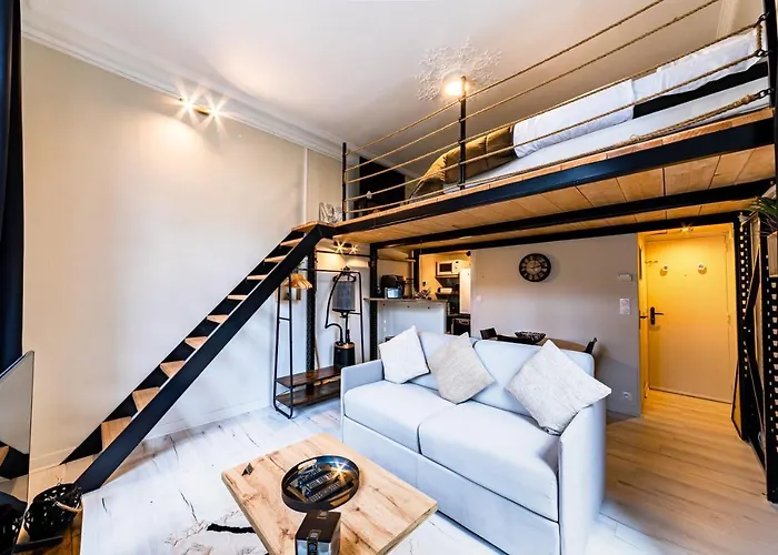 Le Chateau Senard, Studio Cosy 23 M2 Au Calme Proche Gare - 3 Min